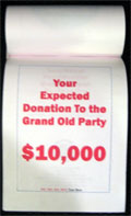 your expected donation:$10,000
