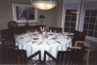 table with place settings